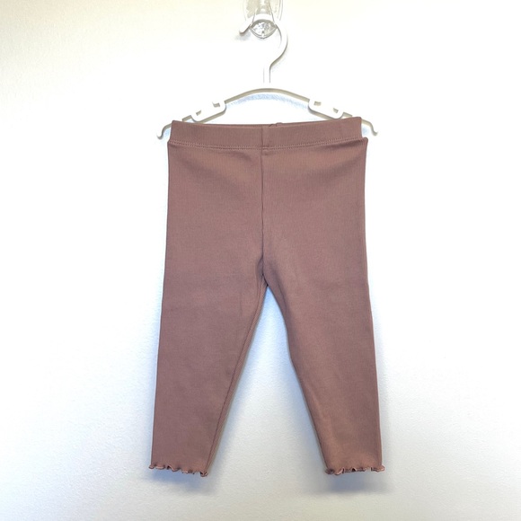 Carter's Pink Zipper Hoodie and Dusty Rose Colored Pants : 18 Months - Picture 4 of 5